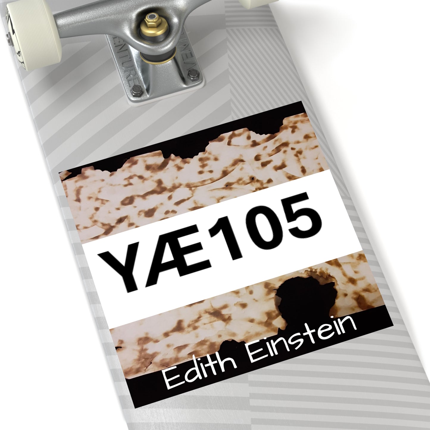 Code 2 Square Stickers, Custom Art for Decor, Gifts, Scrapbooking, Party Favors, YÆ105, Edith Einstein Design