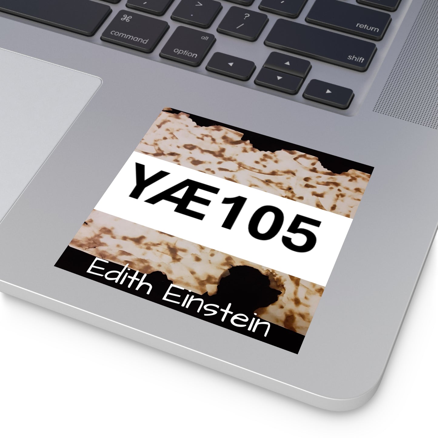 Code 2 Square Stickers, Custom Art for Decor, Gifts, Scrapbooking, Party Favors, YÆ105, Edith Einstein Design
