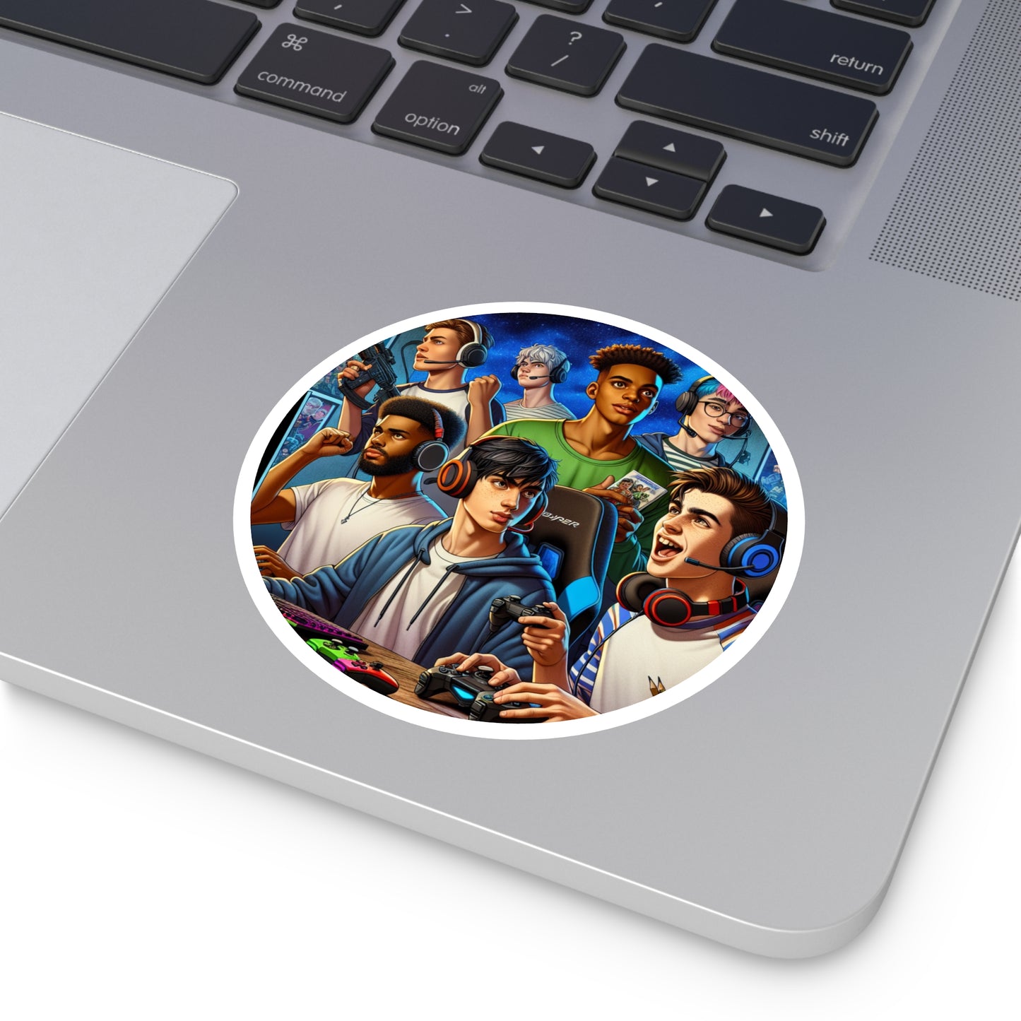 Gaming Stickers Male Teens