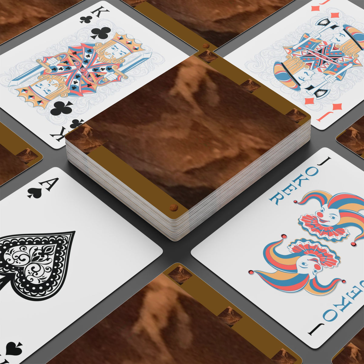 EDITH EINSTIEN WALNUT FACTORY 19 Poker Playing Cards