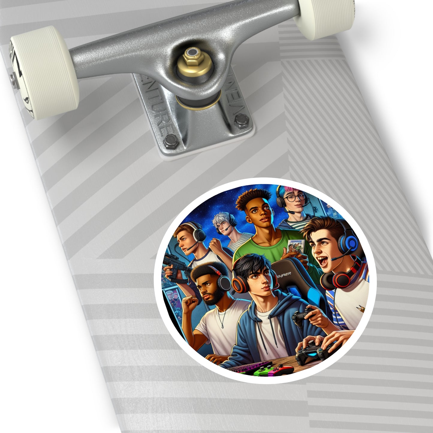 Gaming Stickers Male Teens