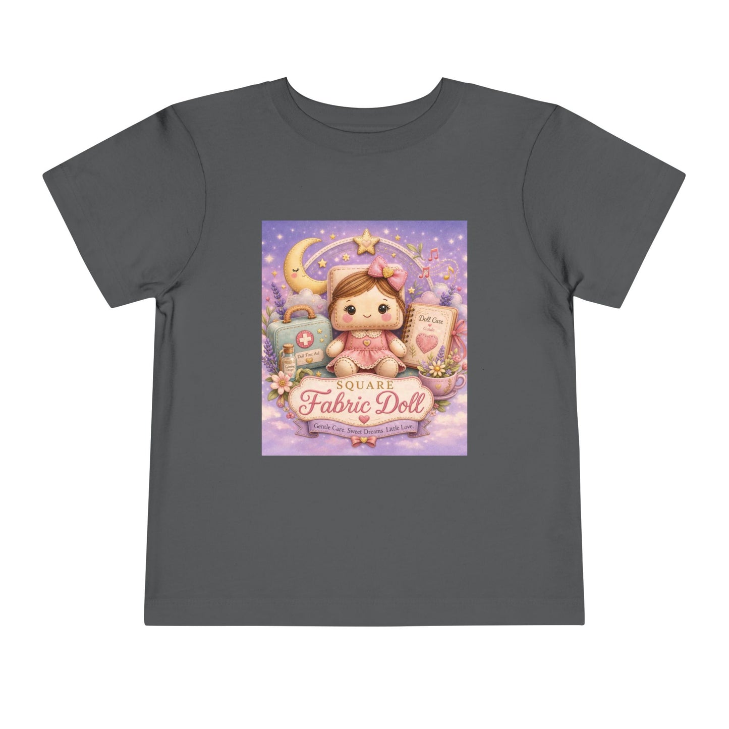 SQUARE FABRIC DOLL Toddler Short Sleeve Tee