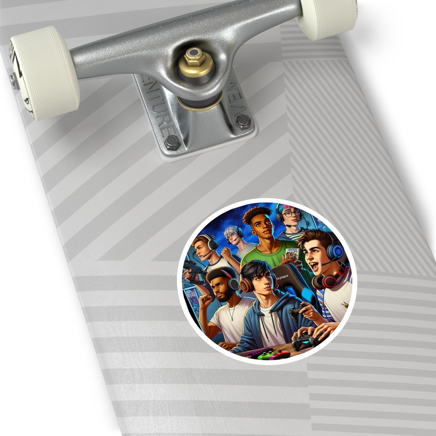Gaming Stickers Male Teens