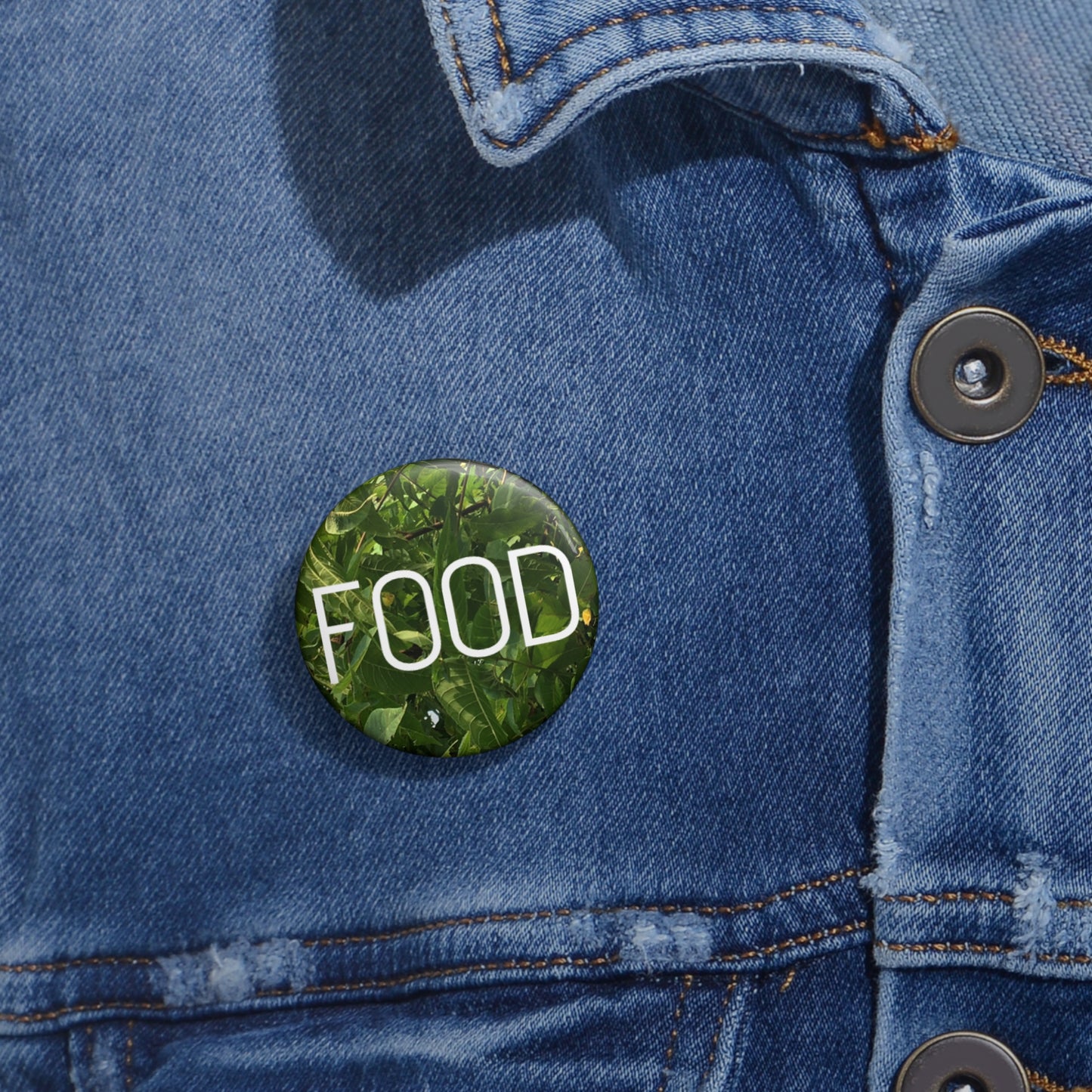 FOOD Custom Pin Buttons