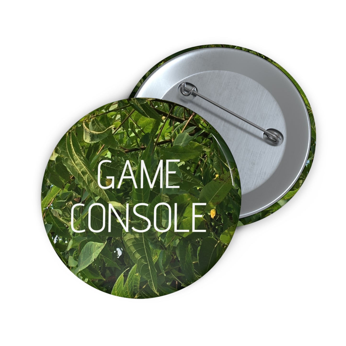 GAME CONSOLE or GAMES Custom Pin Buttons