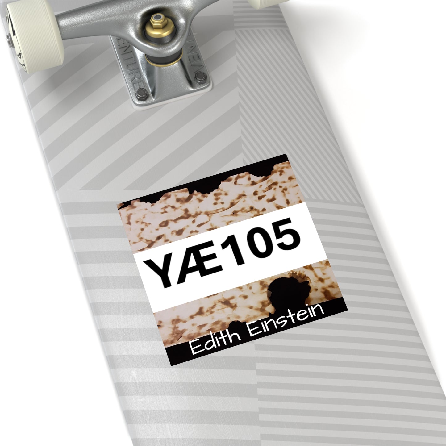 Code 2 Square Stickers, Custom Art for Decor, Gifts, Scrapbooking, Party Favors, YÆ105, Edith Einstein Design