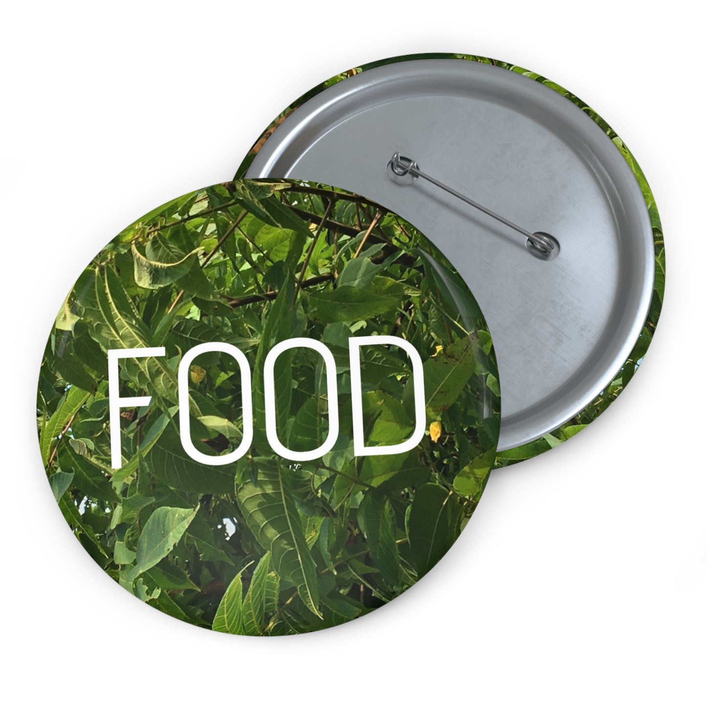 FOOD Custom Pin Buttons