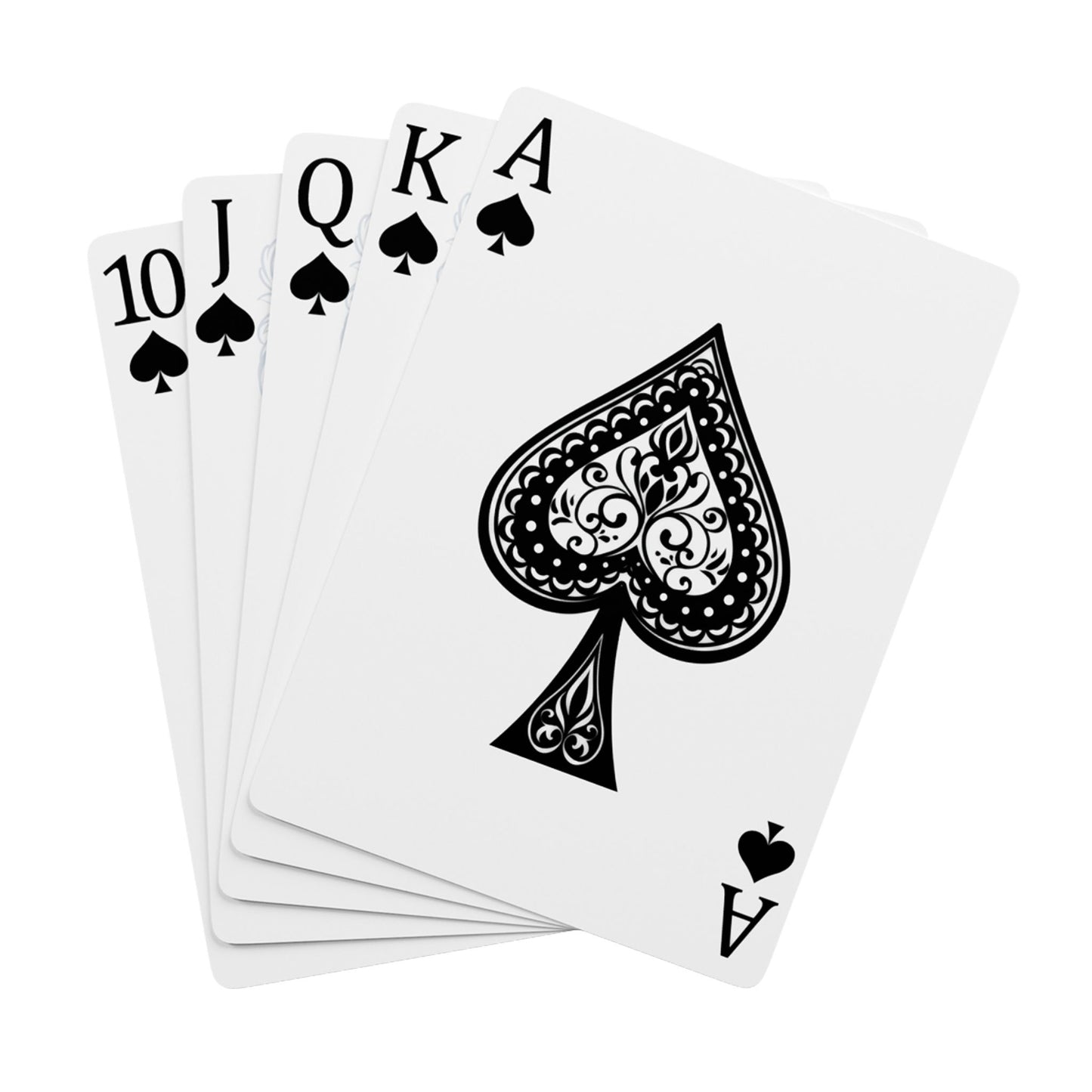SQUARE FABRIC DOLL GENTLE CARE Poker Playing Cards