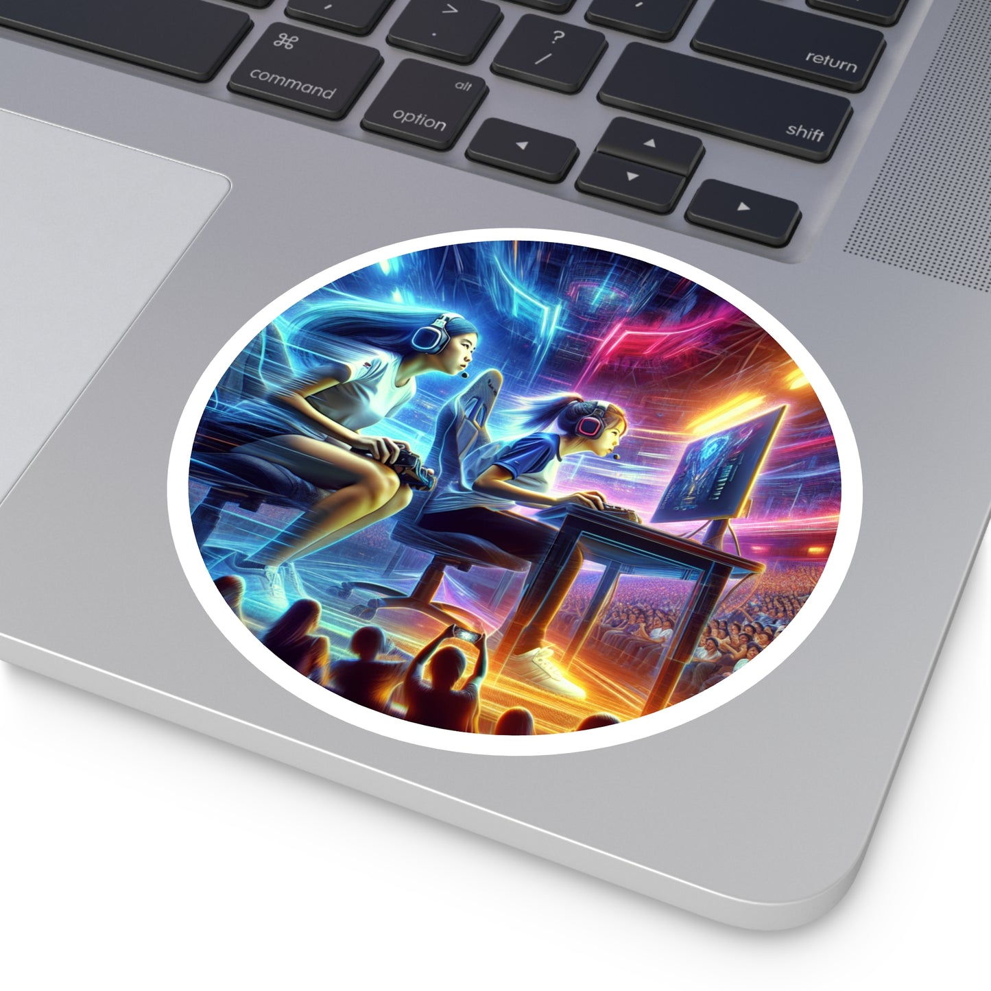 Gamer Stickers Female Teens