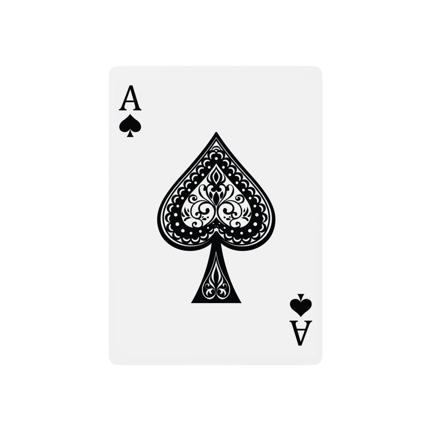 SQUARE FABRIC DOLL GENTLE CARE Poker Playing Cards