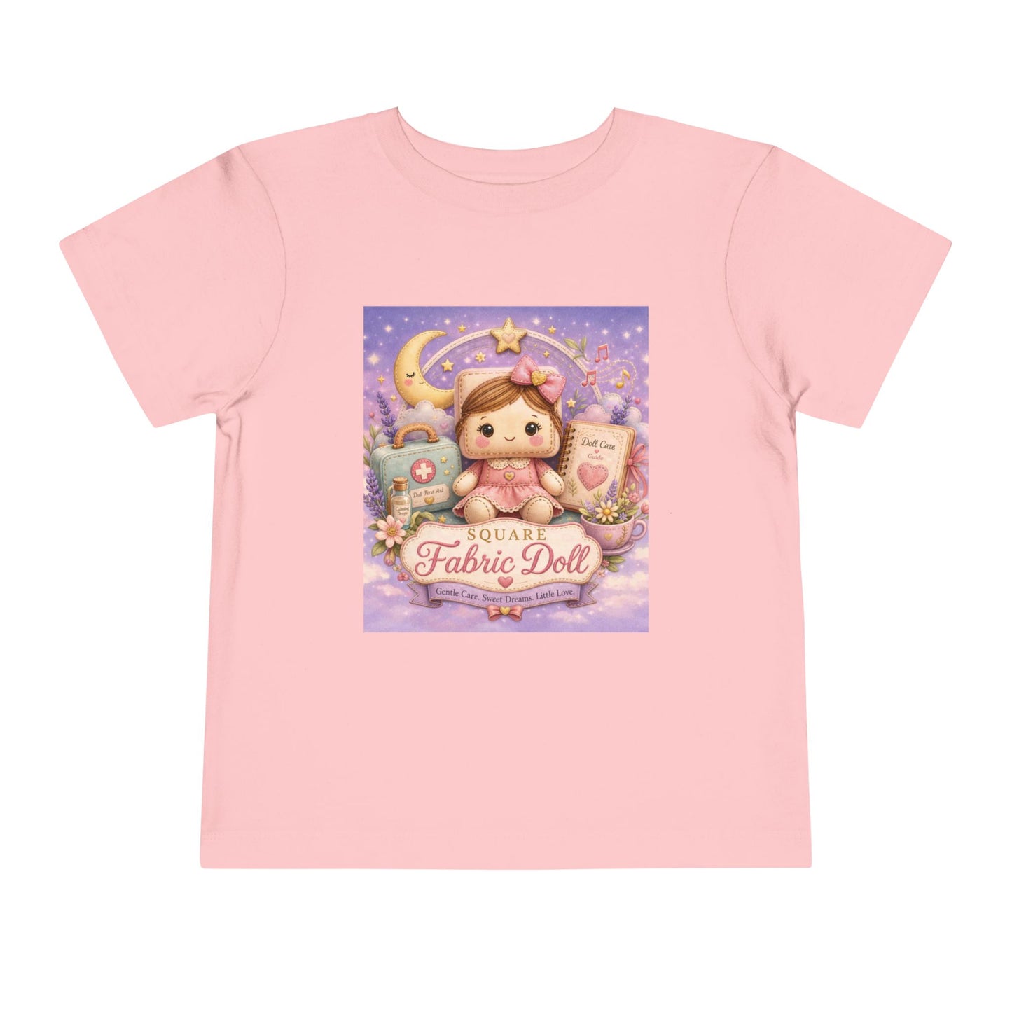 SQUARE FABRIC DOLL Toddler Short Sleeve Tee