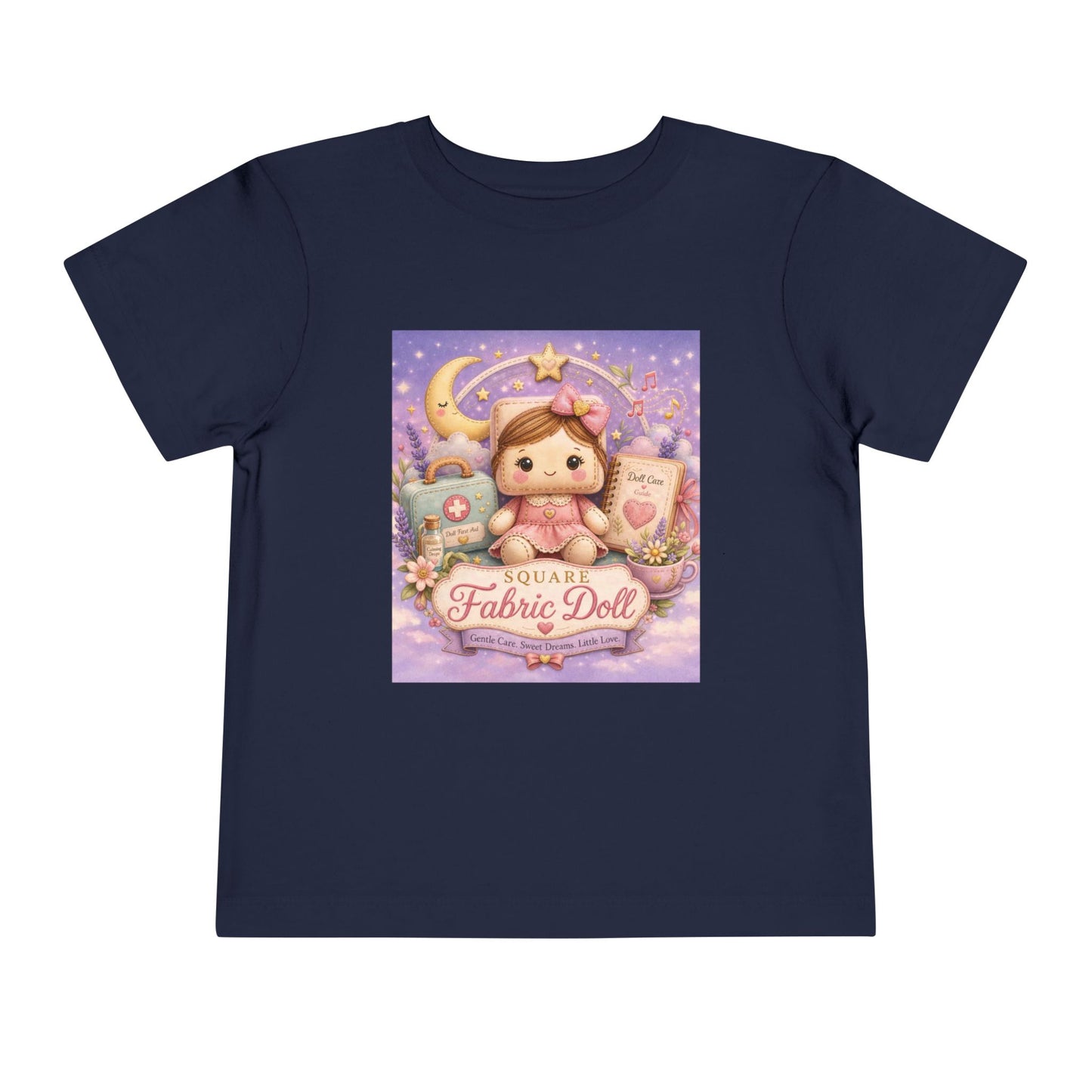 SQUARE FABRIC DOLL Toddler Short Sleeve Tee