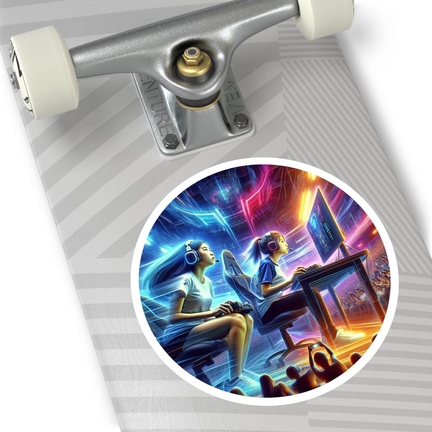 Gamer Stickers Female Teens