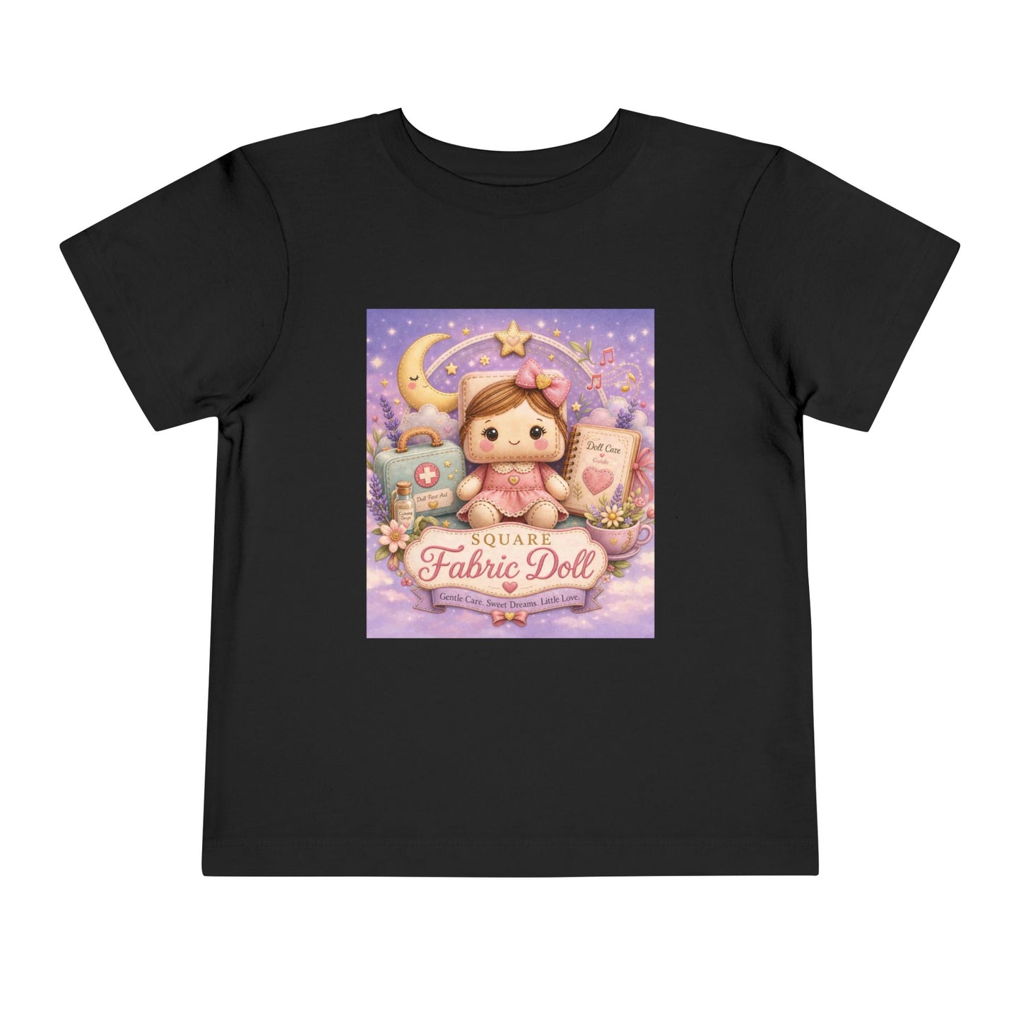 SQUARE FABRIC DOLL Toddler Short Sleeve Tee