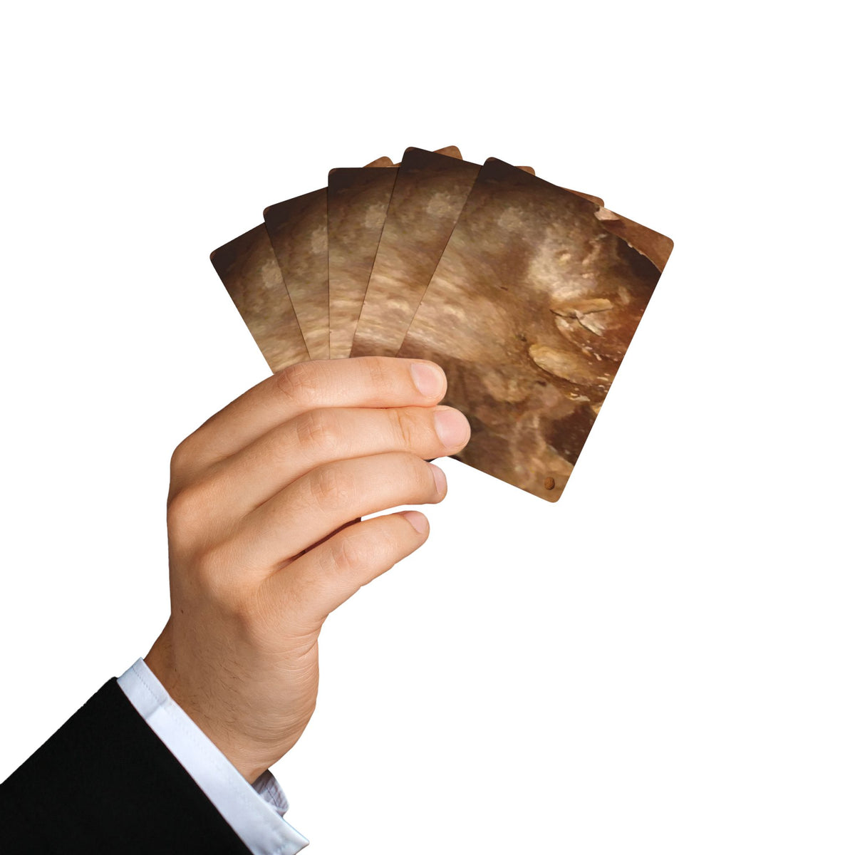 EDITH EINSTEIN WALNUT FACTORY 13 Poker Playing Cards