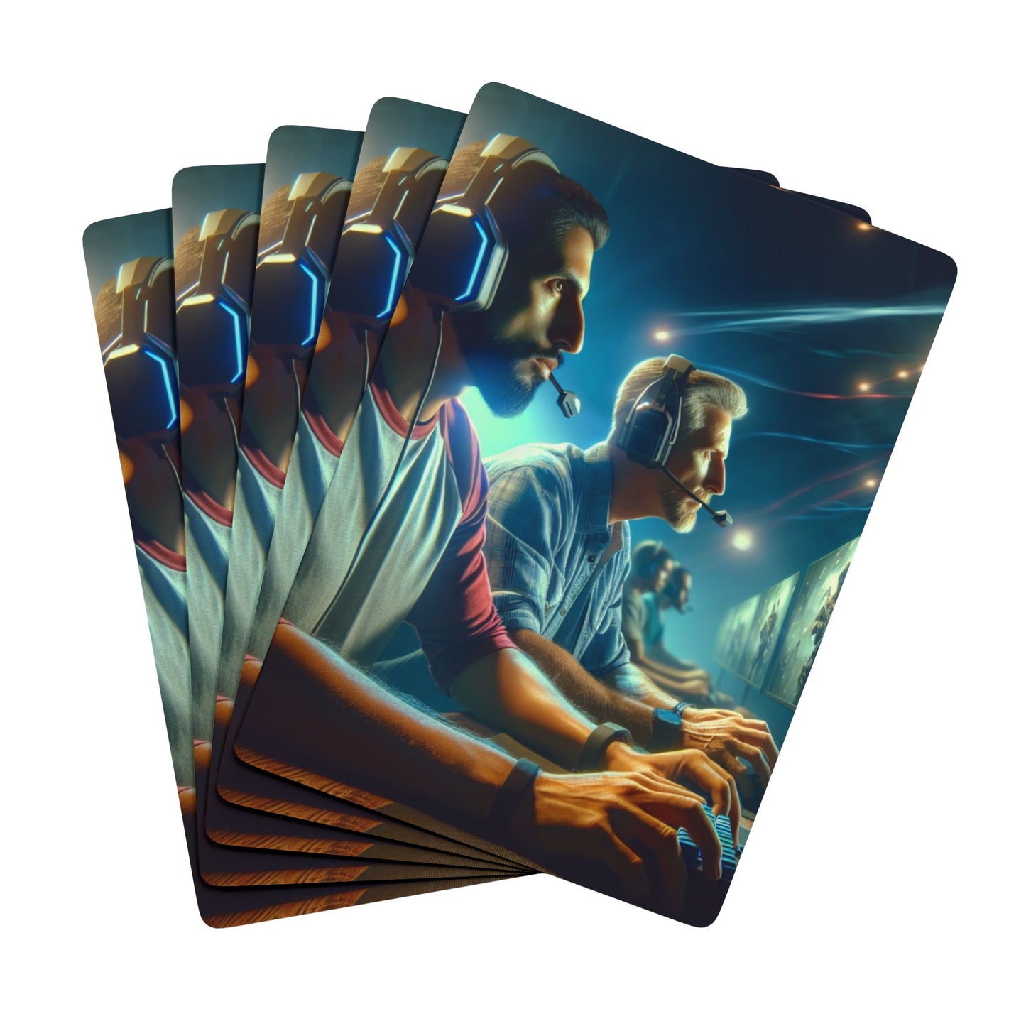 CODED GAMERS IN MARS Poker Playing Cards