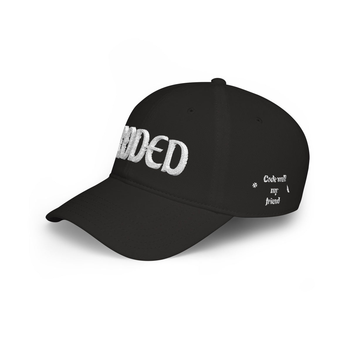 CODE WELL MY FRIEND Low Profile Baseball Cap