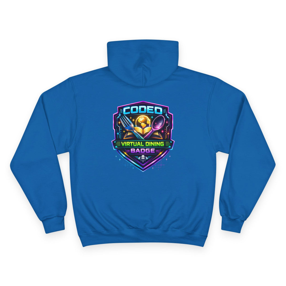 CODED VIRTUAL DINING 4 Champion Hoodie