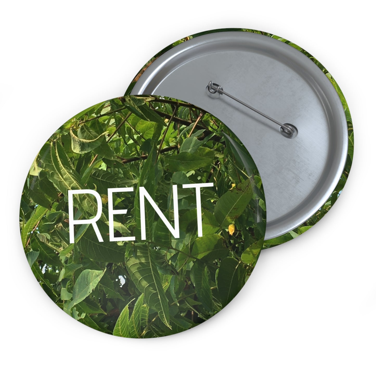 RENT Custom Pin Buttons