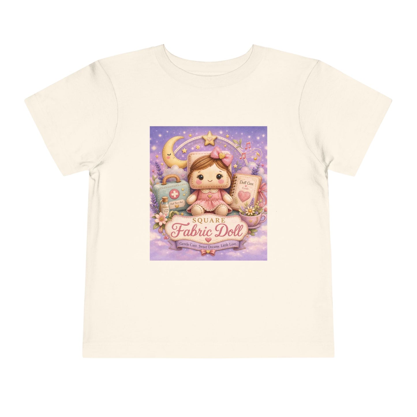 SQUARE FABRIC DOLL Toddler Short Sleeve Tee