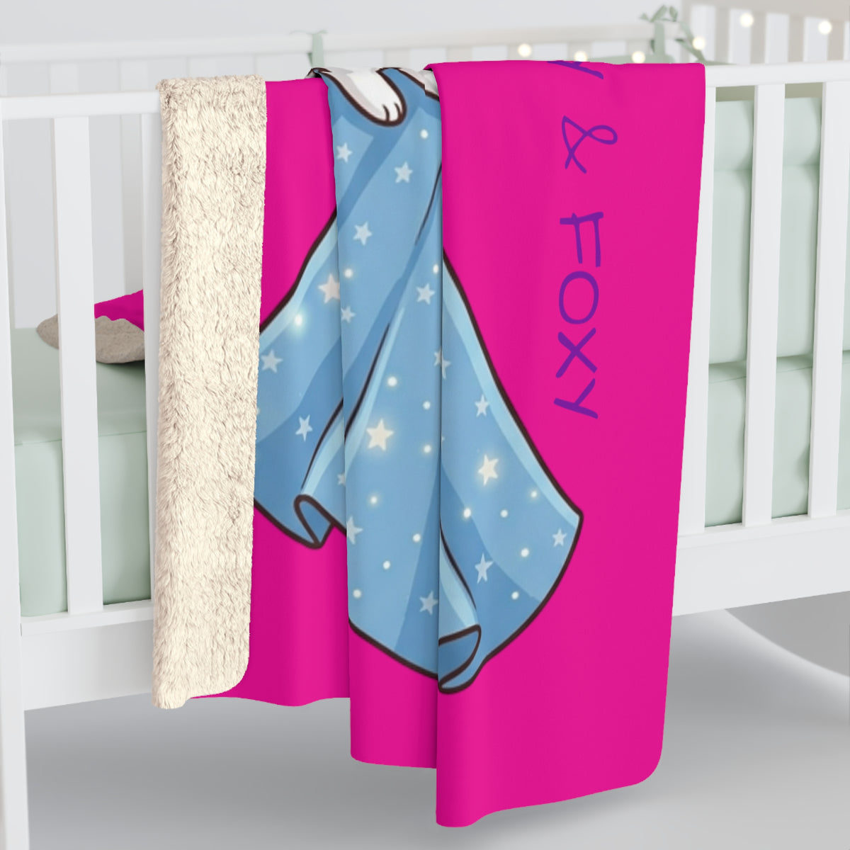 RUBY & FOXY Sherpa Fleece Blanket