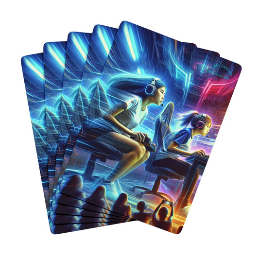 CODED GAMERS MYSTICAL ILLUSIONS Poker Playing Cards
