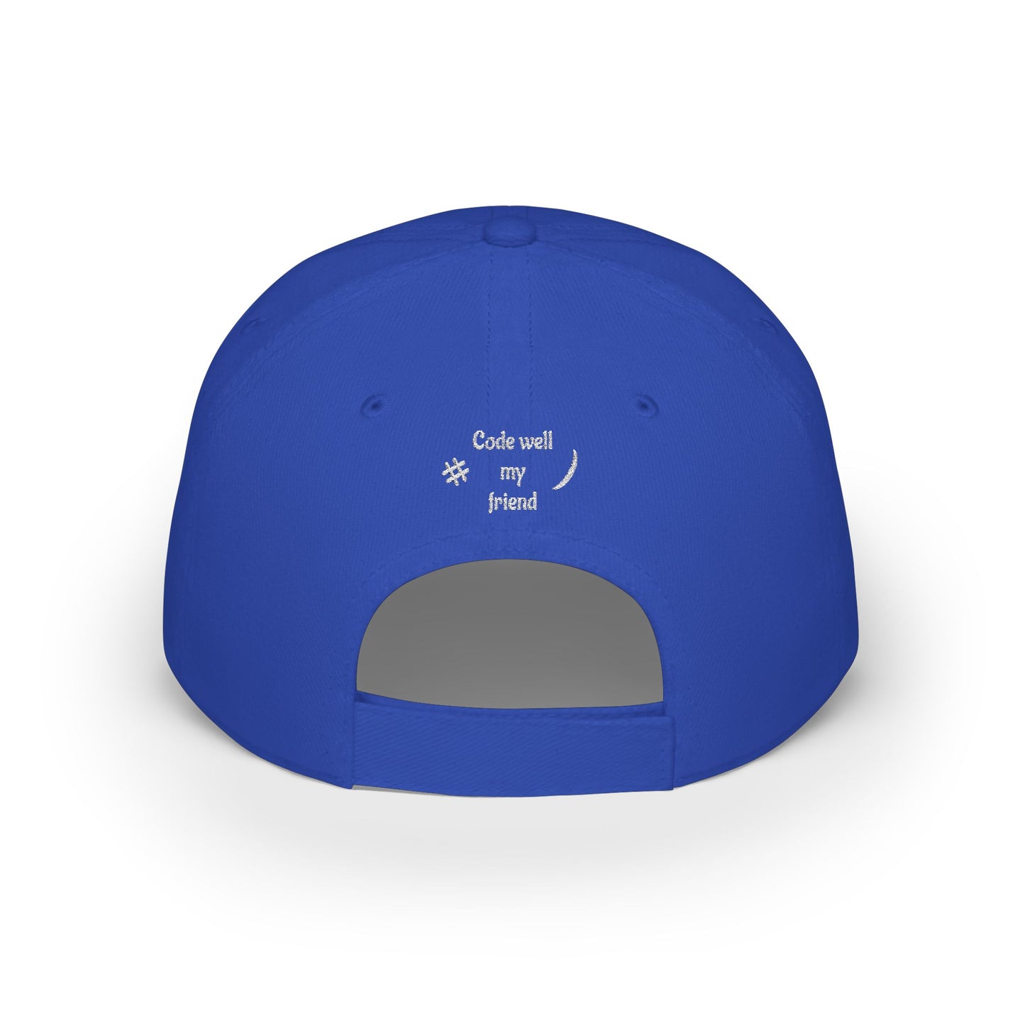 CODE WELL MY FRIEND Low Profile Baseball Cap