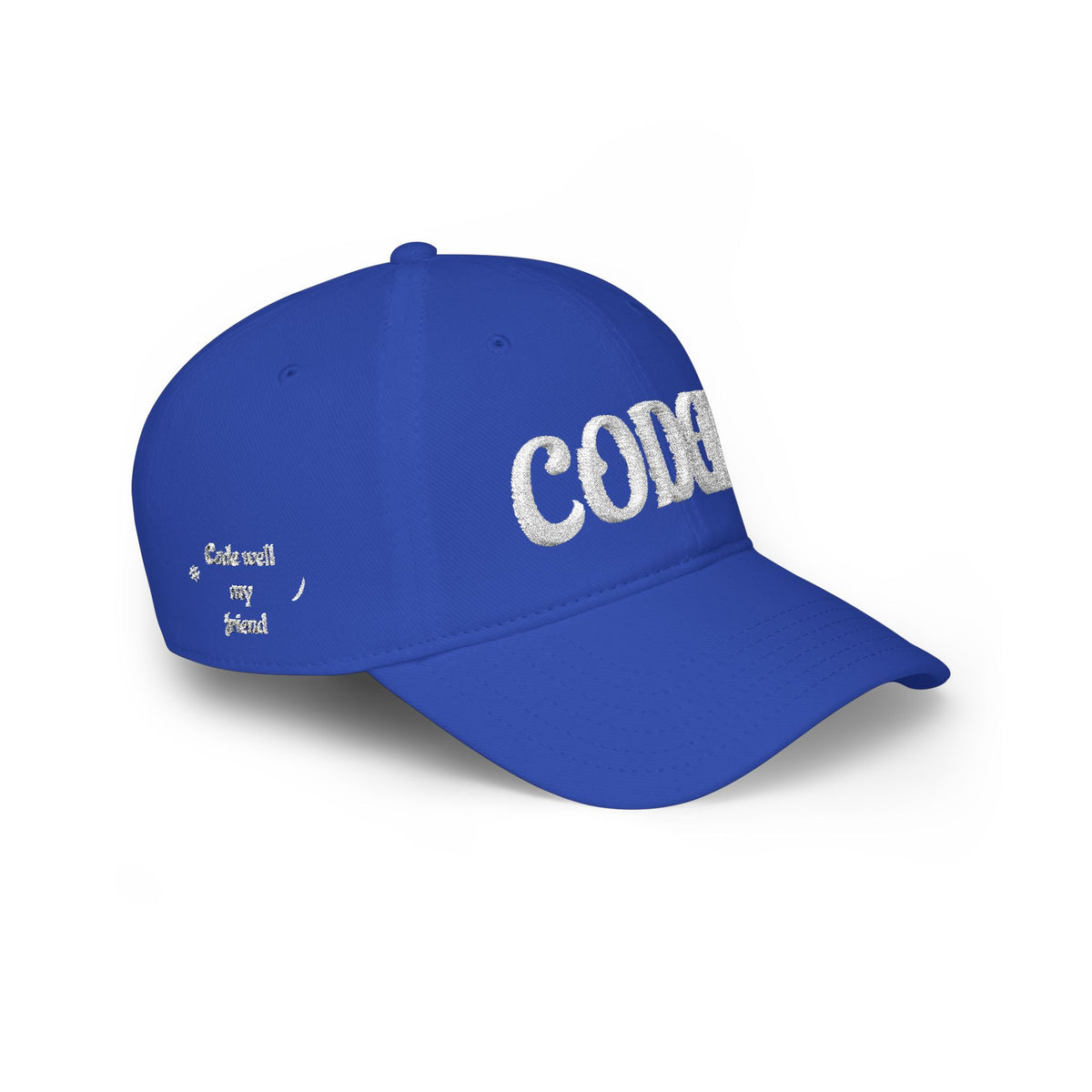 CODE WELL MY FRIEND Low Profile Baseball Cap
