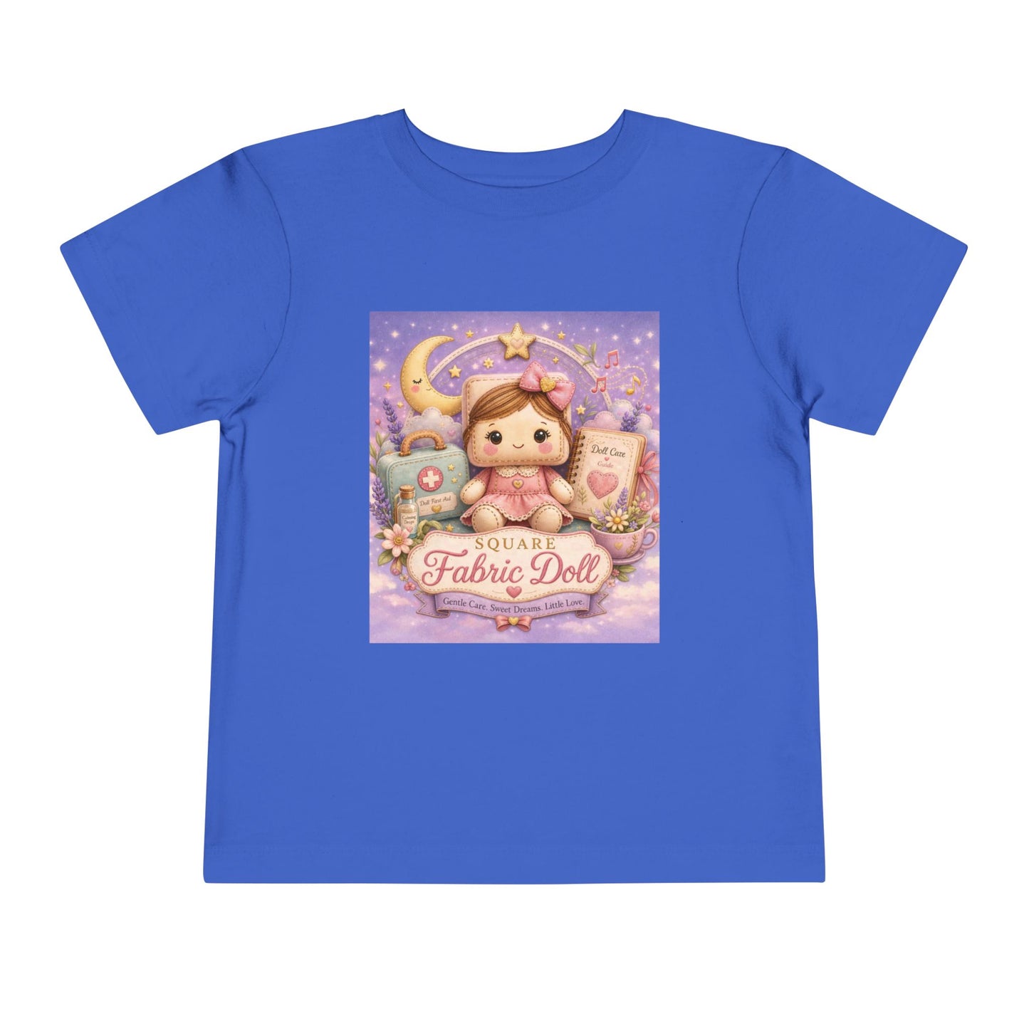 SQUARE FABRIC DOLL Toddler Short Sleeve Tee