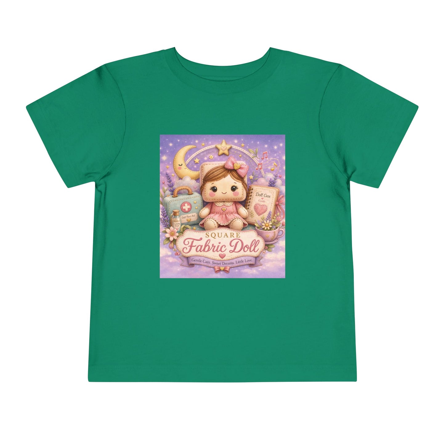 SQUARE FABRIC DOLL Toddler Short Sleeve Tee