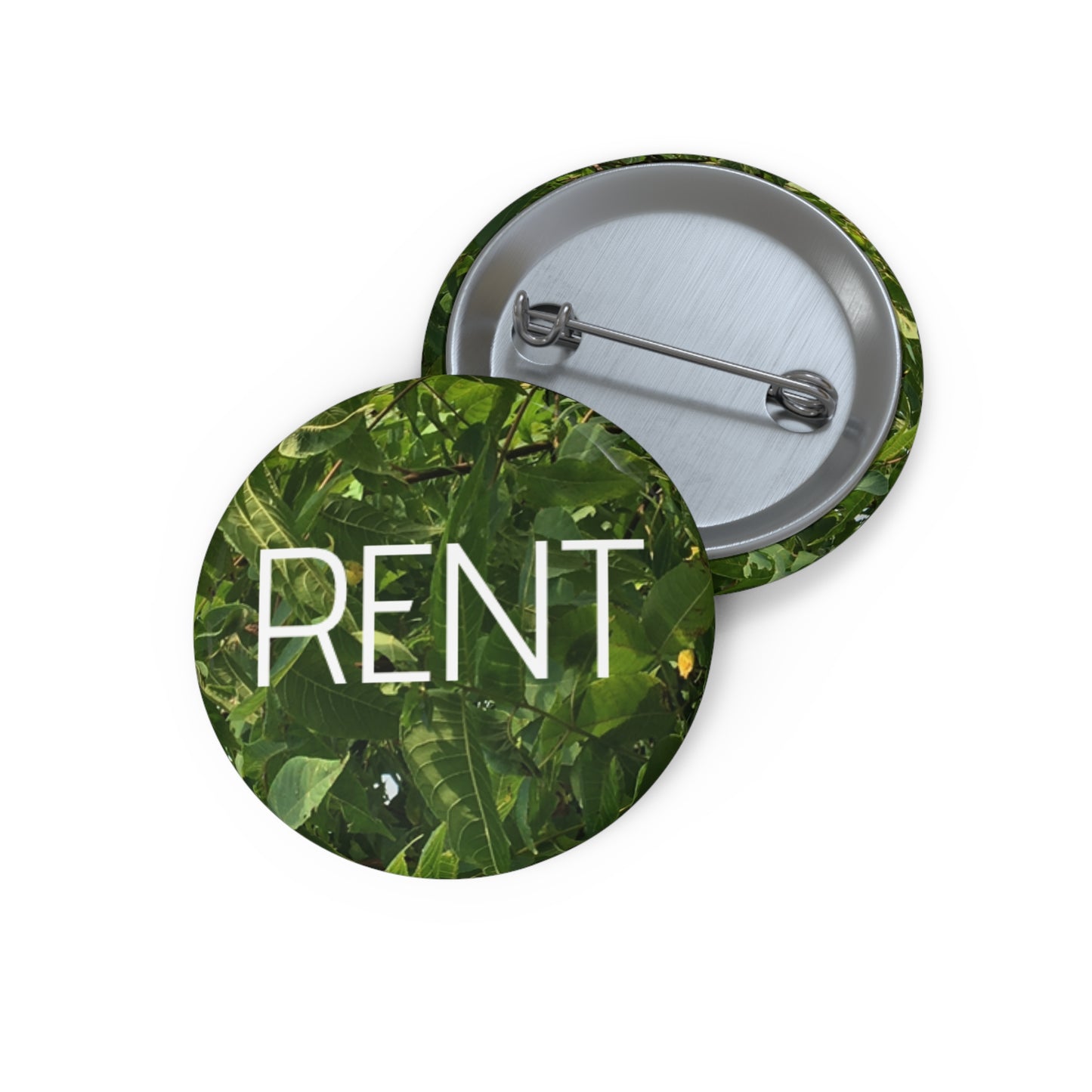RENT Custom Pin Buttons