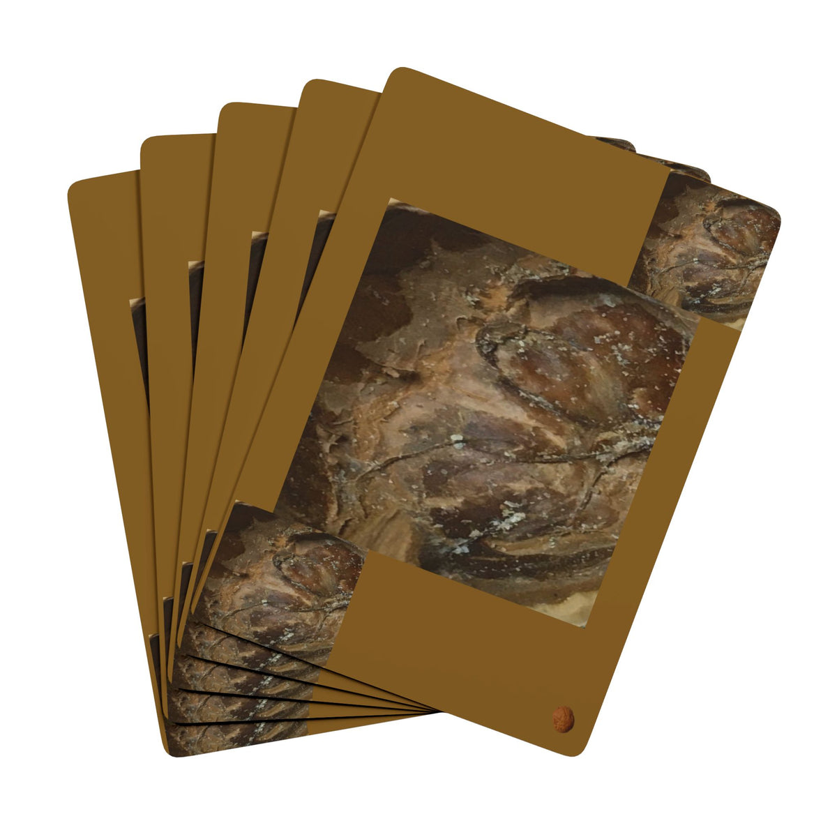 EDITH EINSTEIN WALNUT FACTORY 12 Poker Playing Cards