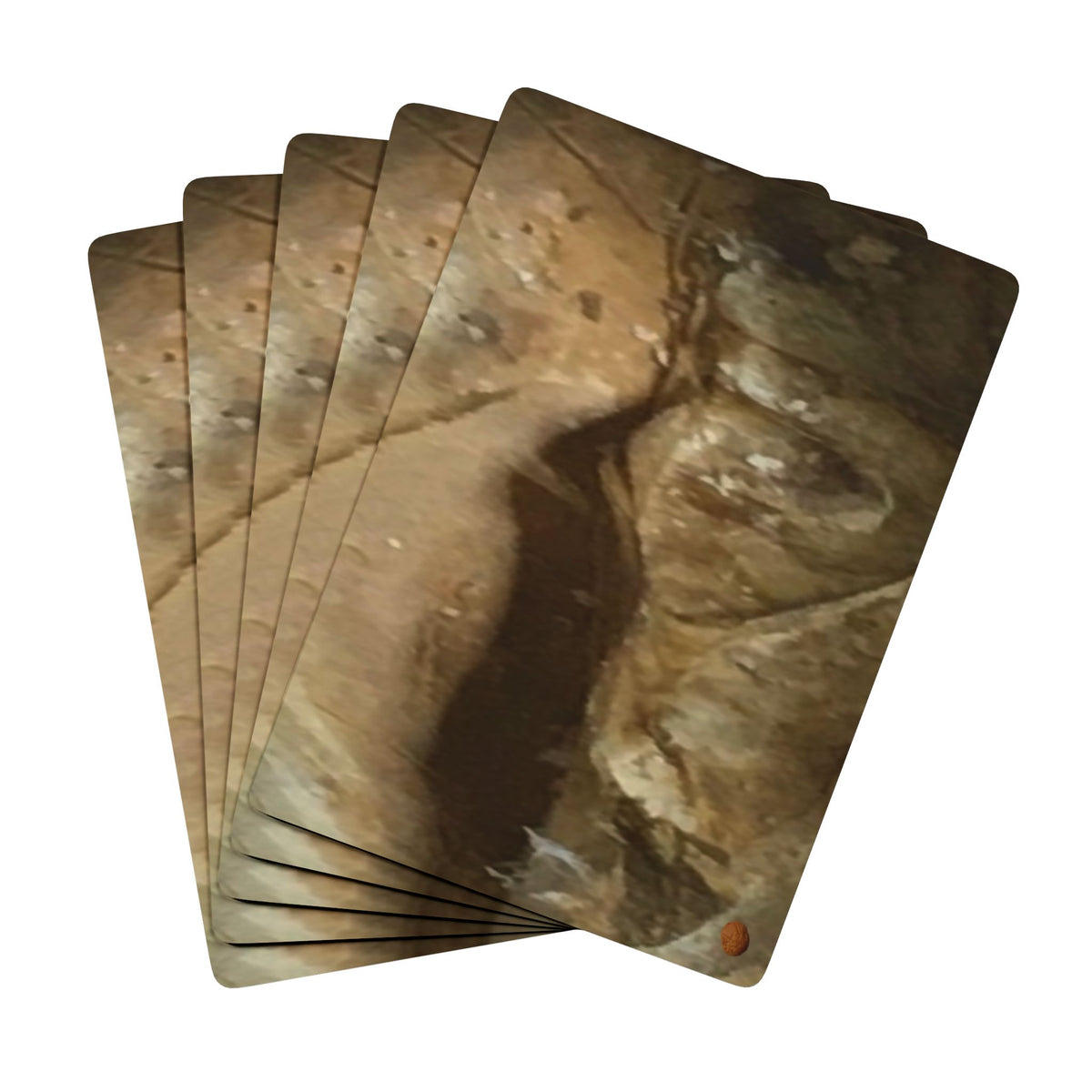 EDITH EINSTEIN WALNUT FACTORY 15 Poker Playing Cards