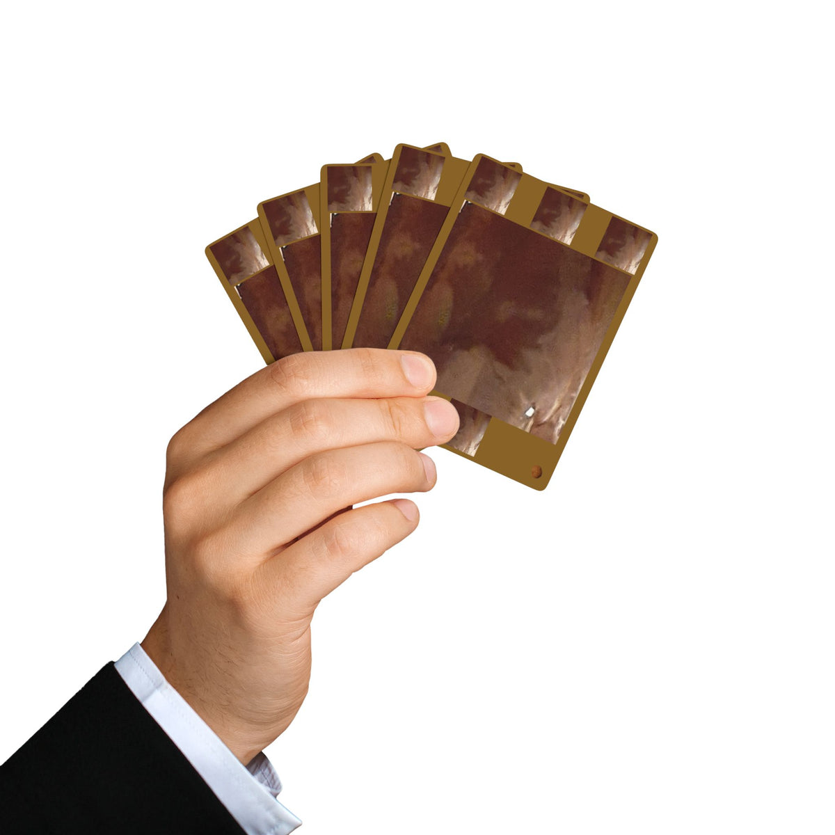 EDITH EINSTEIN WALNUT FACTORY 10 Poker Playing Cards