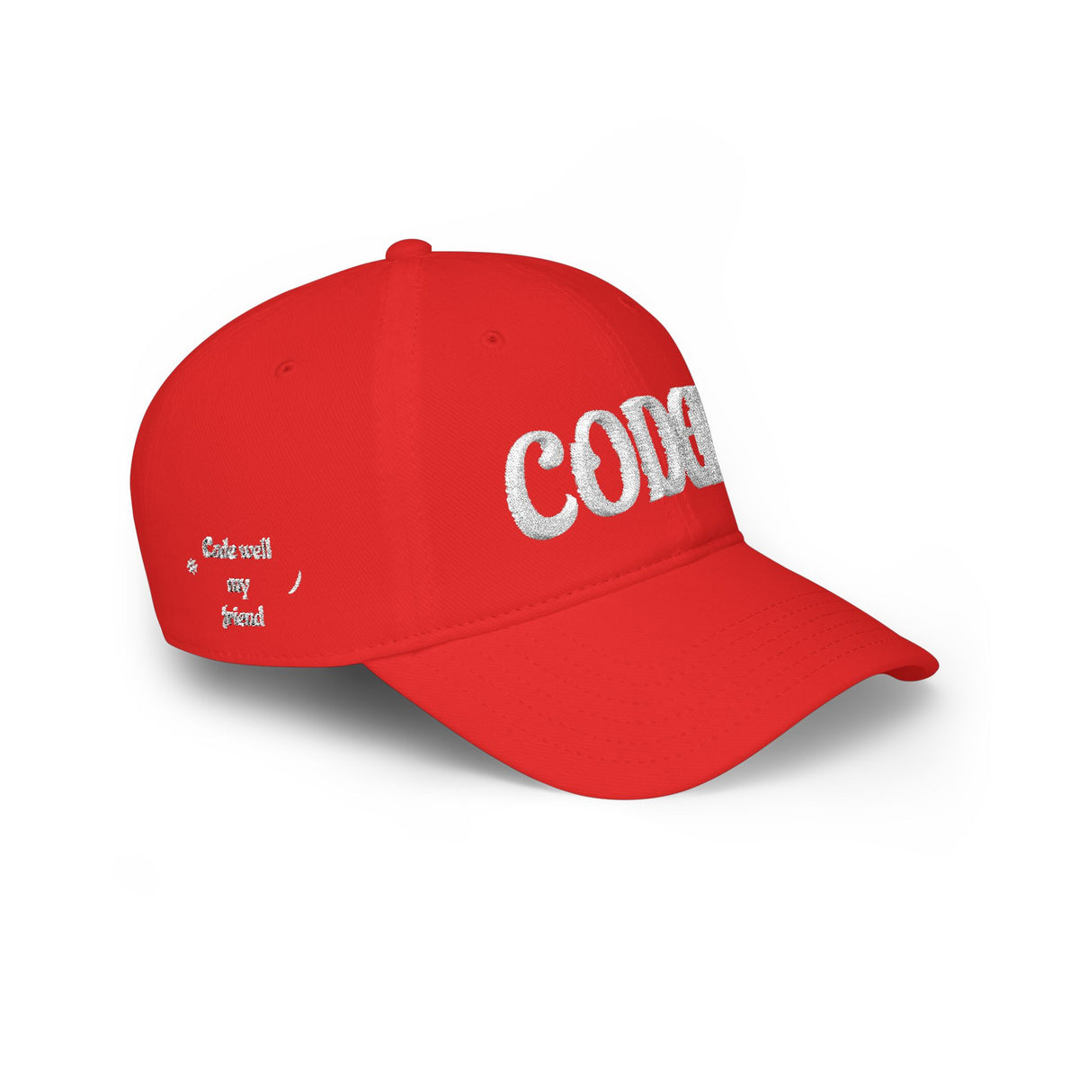 CODE WELL MY FRIEND Low Profile Baseball Cap