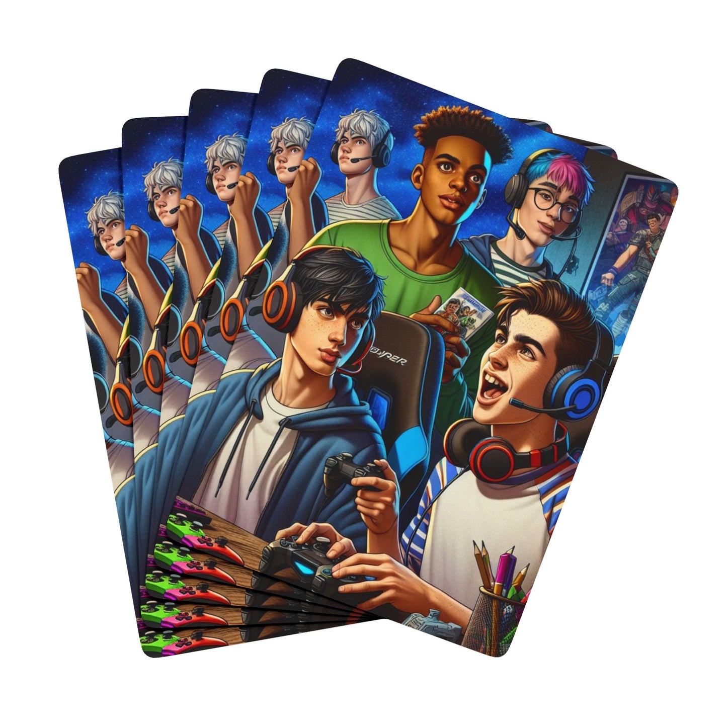 CODED GAMERS AND BEYOND Poker Playing Cards
