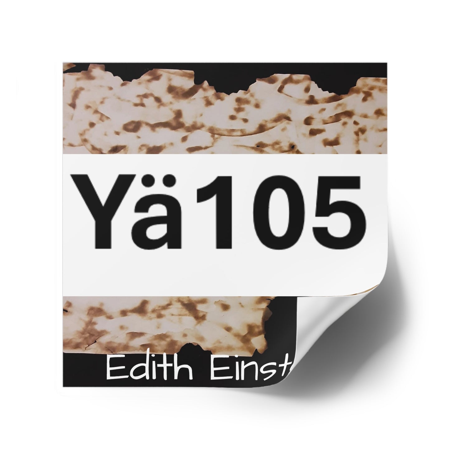 Code Stickers 1 Custom Square Stickers, Indoor/Outdoor Décor