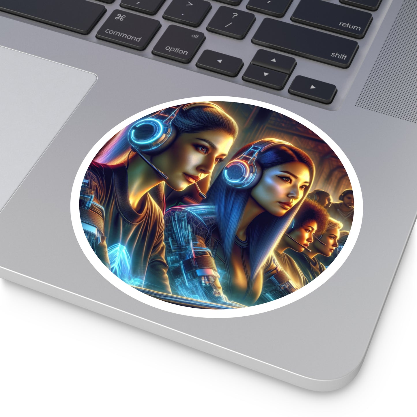 Gamer Stickers for Competitive Adult Female Players