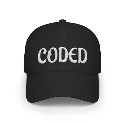 CODED SIDE SWIPER Low Profile Baseball Cap