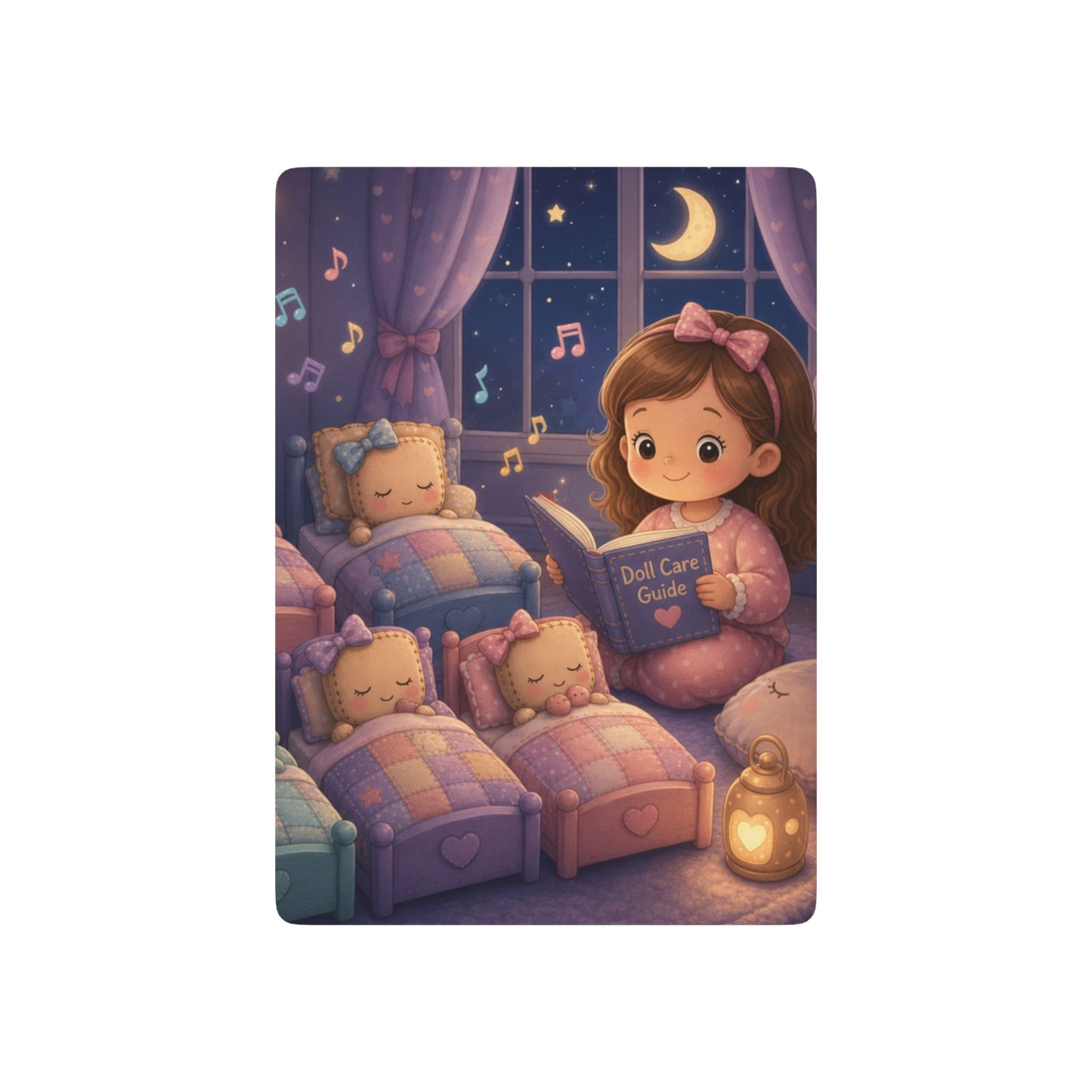 SQUARE FABRIC DOLL GENTLE CARE Poker Playing Cards