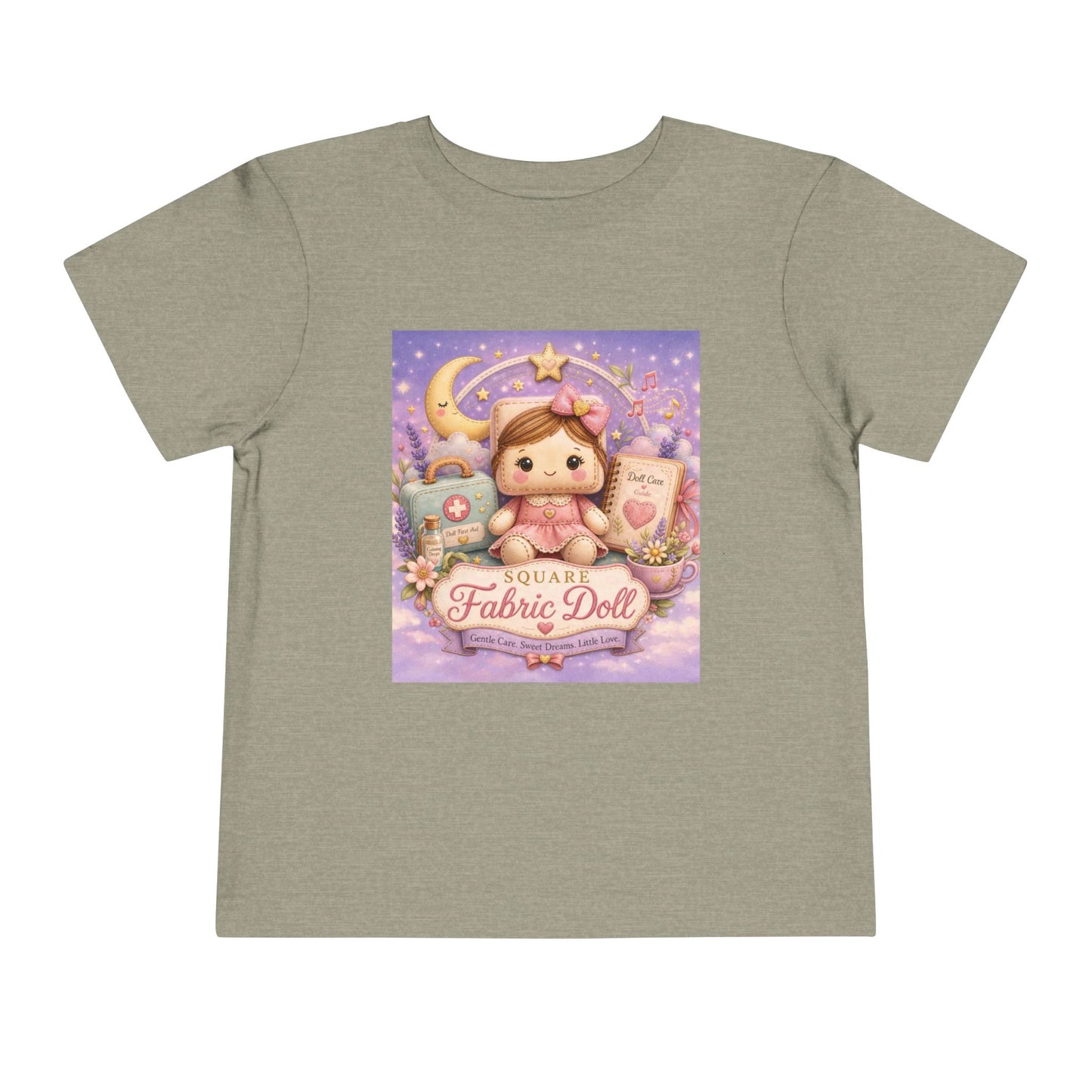 SQUARE FABRIC DOLL Toddler Short Sleeve Tee