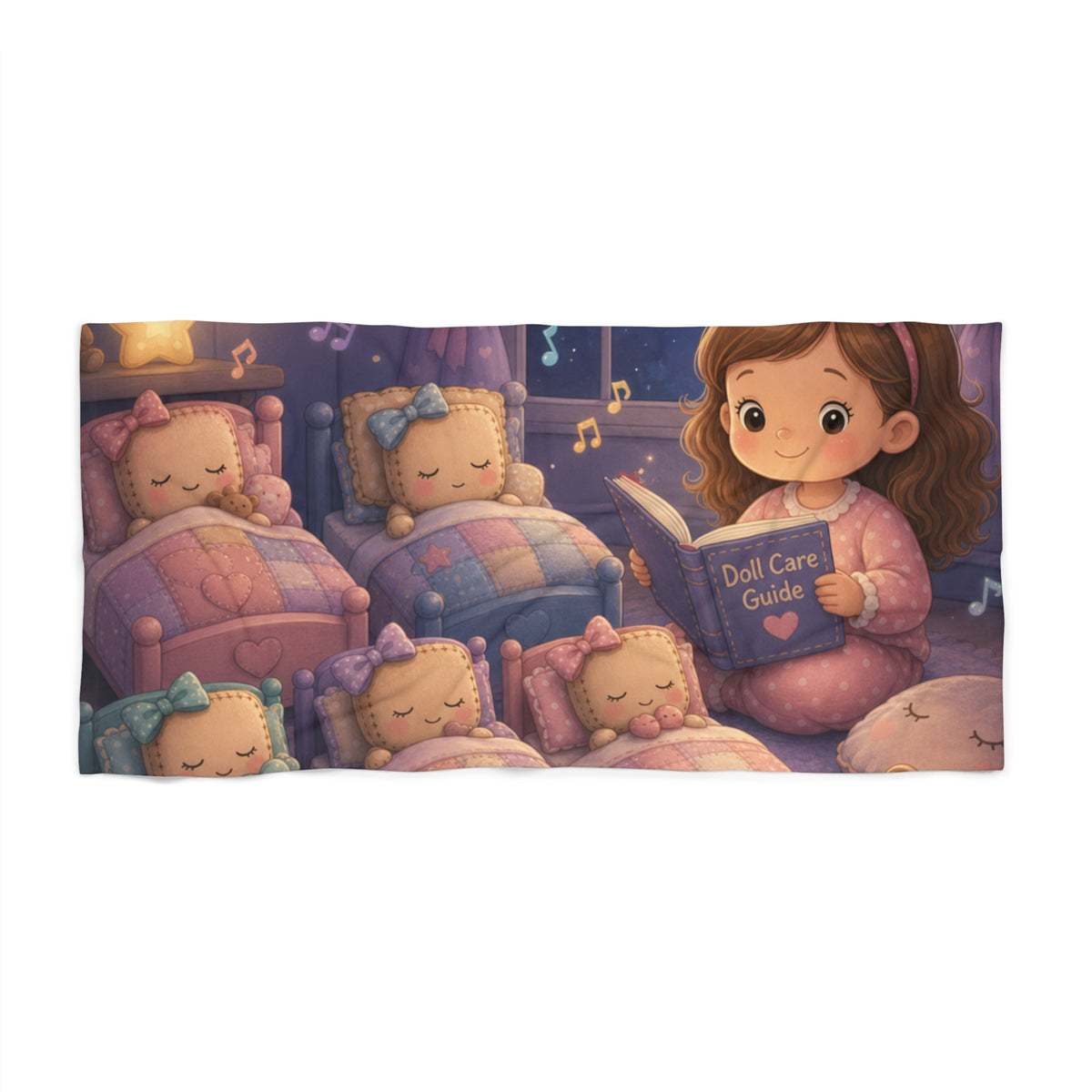 SQUARE FABRIC DOLL GENTLE CARE Beach Towel