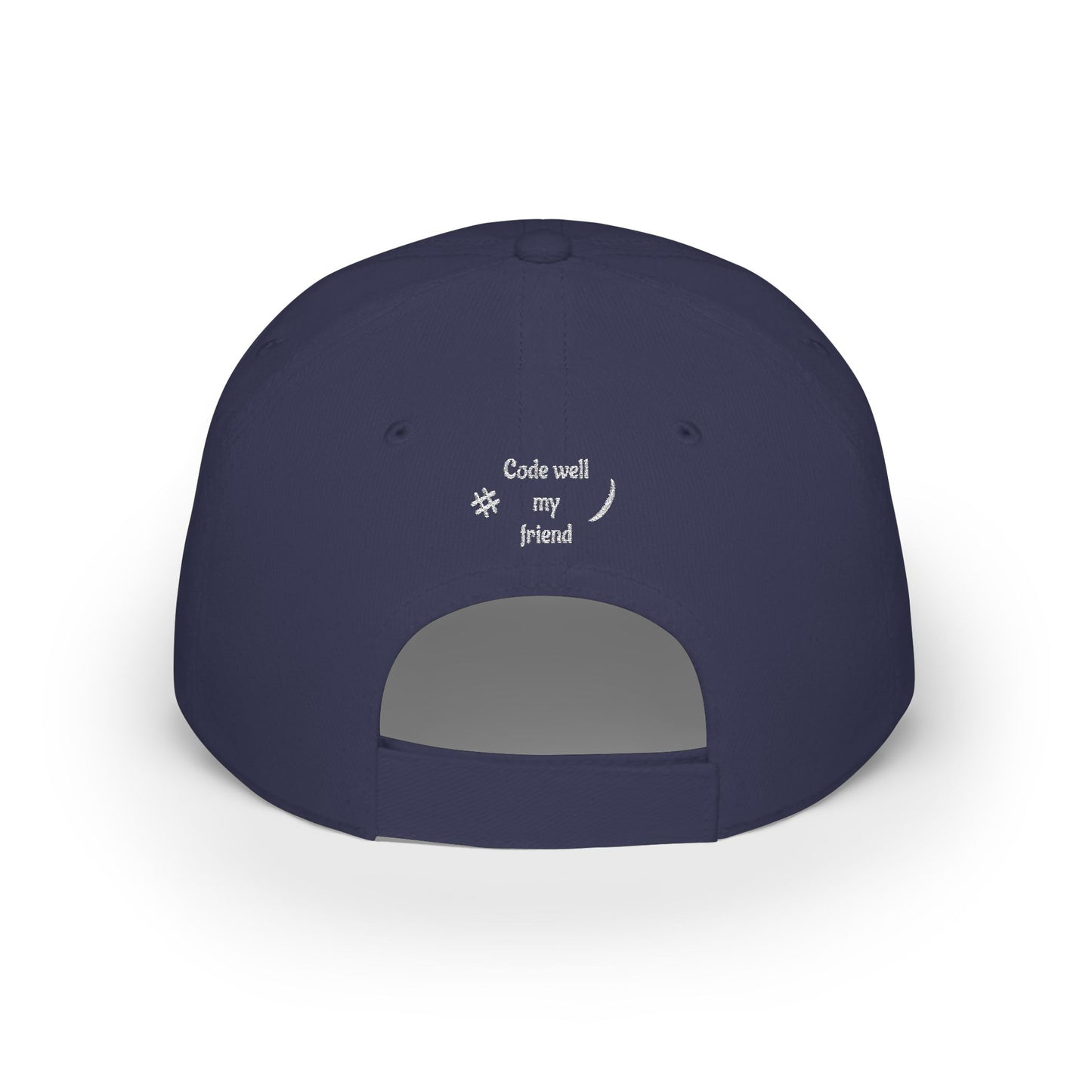 CODE WELL MY FRIEND Low Profile Baseball Cap