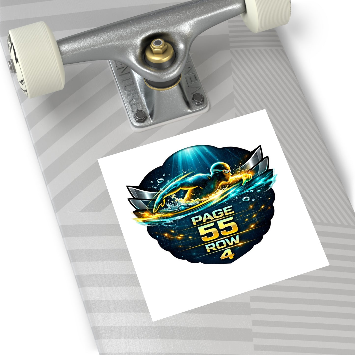 PAGE 55 ROW 4 Square Vinyl Stickers