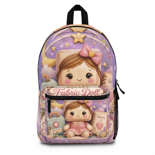 SQUARE FABRIC DOLL Backpack