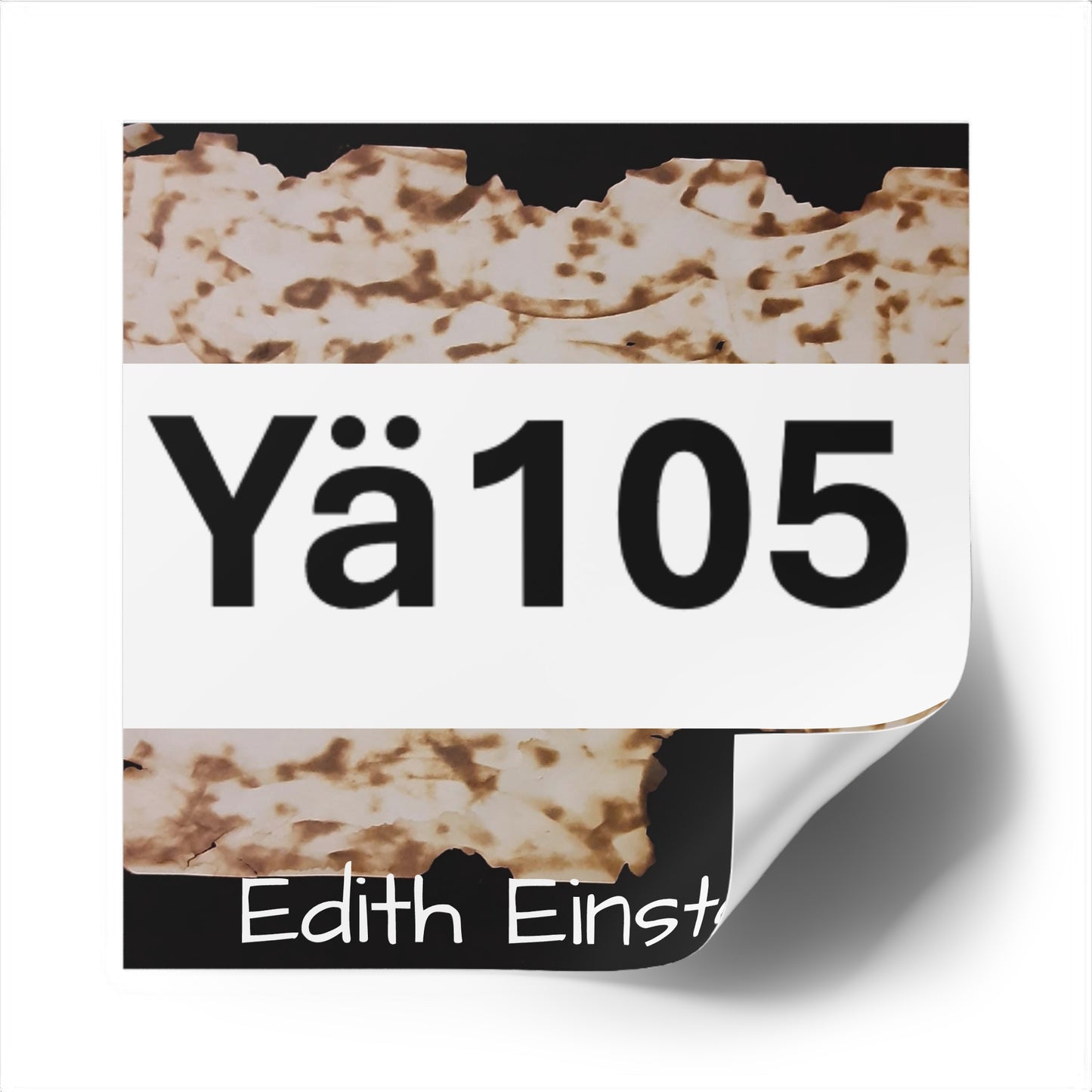 Code Stickers 1 Custom Square Stickers, Indoor/Outdoor Décor
