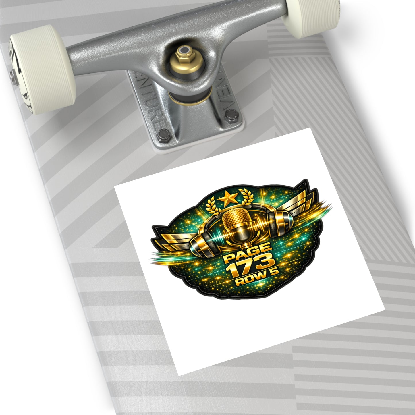 PAGE 173 ROW 5 Square Vinyl Stickers