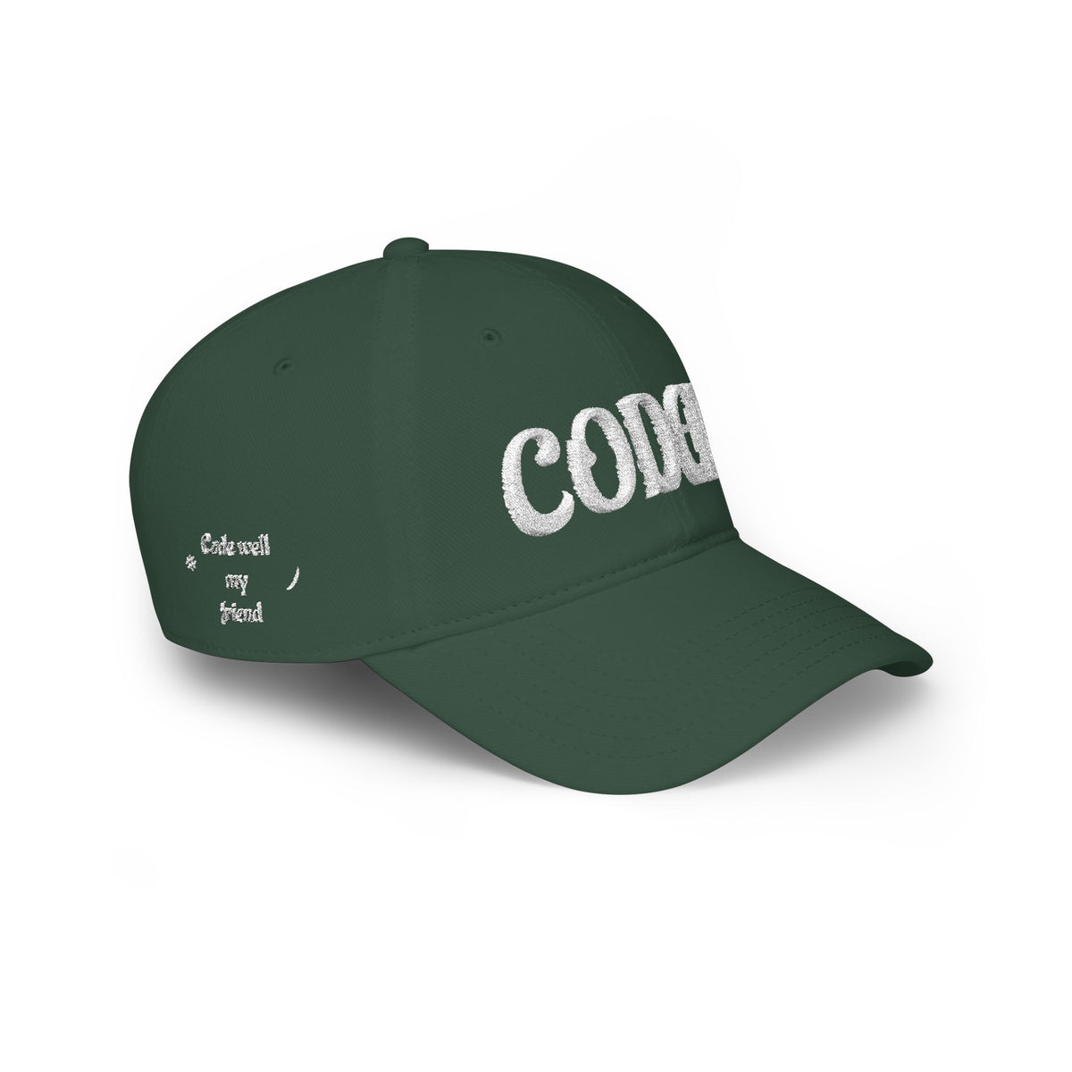 CODE WELL MY FRIEND Low Profile Baseball Cap
