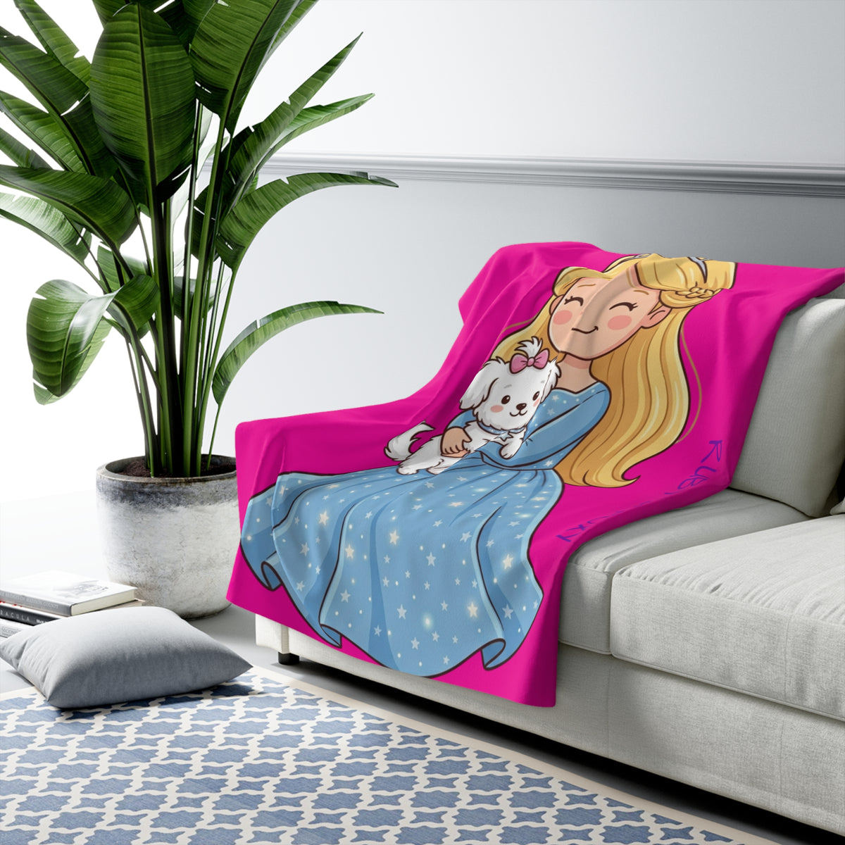 RUBY & FOXY Sherpa Fleece Blanket