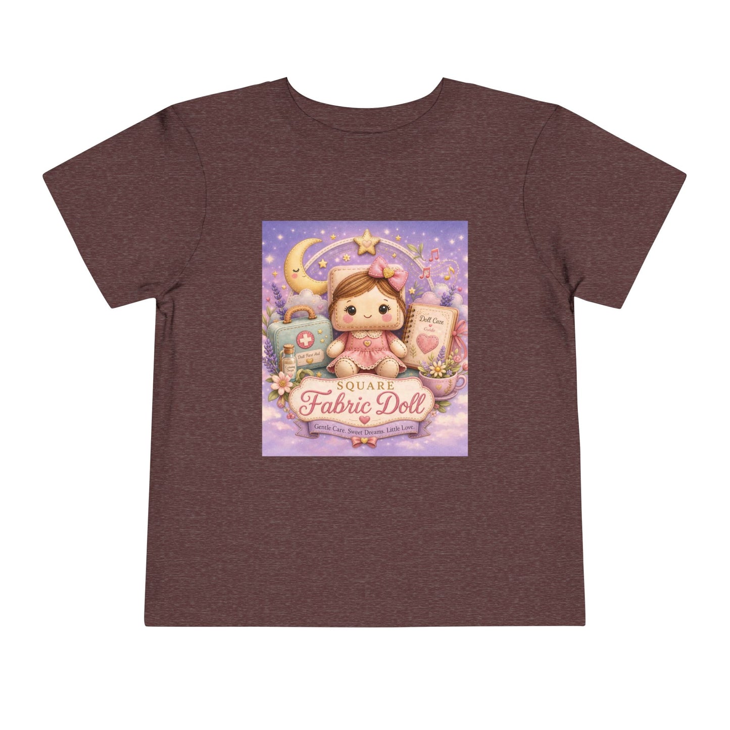 SQUARE FABRIC DOLL Toddler Short Sleeve Tee